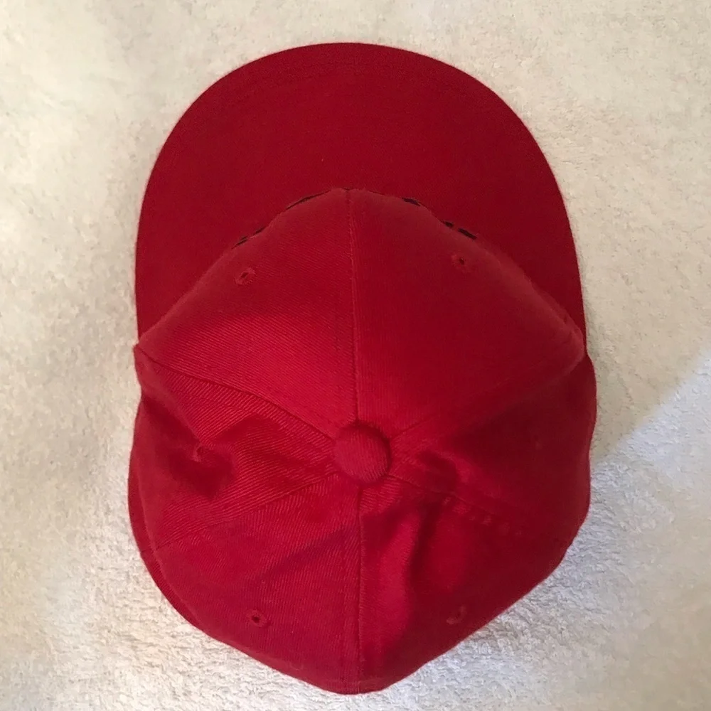 Yupoong FlexFit Austin Speed Shop S-M Red Cap